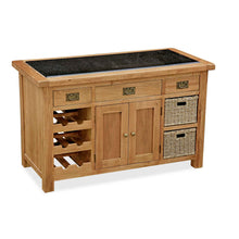 Load image into Gallery viewer, Zelah Oak Kitchen Island
