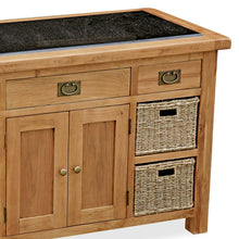 Load image into Gallery viewer, Zelah Oak Kitchen Island
