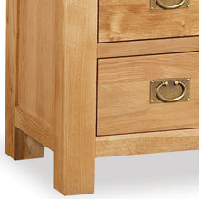 Load image into Gallery viewer, Zelah Oak 2 over 3 Drawer Chest
