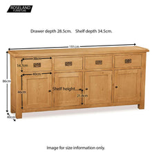 Load image into Gallery viewer, Zelah Extra Large Dresser
