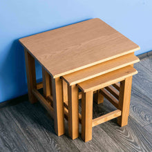 Load image into Gallery viewer, Surrey Oak Nest of Tables
