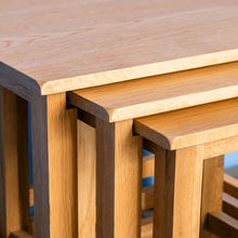 Load image into Gallery viewer, Surrey Oak Nest of Tables
