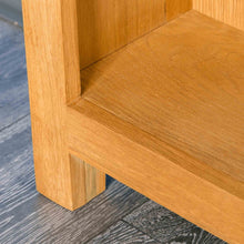 Load image into Gallery viewer, Surrey Oak Slim Bookcase
