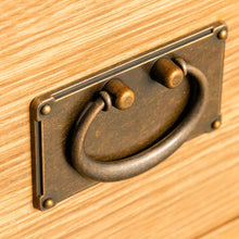 Load image into Gallery viewer, Surrey Oak 2 Over 3 Drawer Chest
