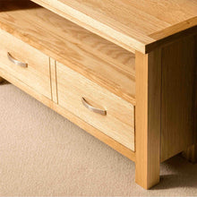 Load image into Gallery viewer, London Oak Corner TV Stand

