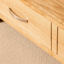 Load image into Gallery viewer, London Oak Corner TV Stand
