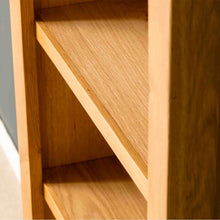 Load image into Gallery viewer, London Oak Slim Bookcase

