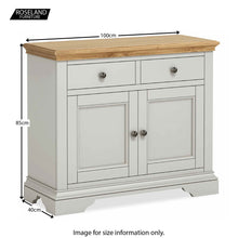 Load image into Gallery viewer, Normandy Grey Small Sideboard
