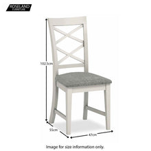 Load image into Gallery viewer, Normandy Grey Dining Chair
