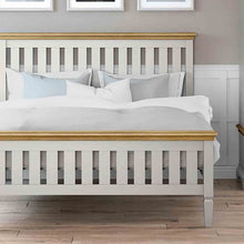 Load image into Gallery viewer, Normandy Grey 4'6" Double Bed
