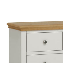 Load image into Gallery viewer, Normandy Grey 2 over 3 Drawer Chest
