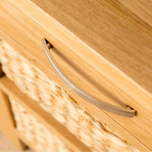 Load image into Gallery viewer, London Oak Console Table with Baskets
