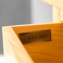Load image into Gallery viewer, London Oak Telephone Table with Baskets

