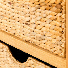 Load image into Gallery viewer, London Oak Telephone Table with Baskets
