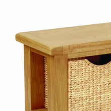 Load image into Gallery viewer, Zelah Oak Bench with Baskets
