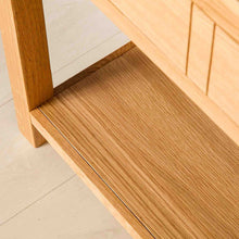 Load image into Gallery viewer, Abbey Light Oak Console Table
