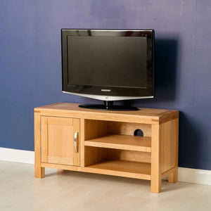 Abbey Light Oak 90cm TV Unit
