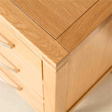 Load image into Gallery viewer, Abbey Light Oak Bedside Table
