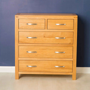 Abbey Light Oak 4' Bed Set