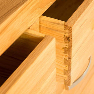 Abbey Light Oak - 3' Bed Set