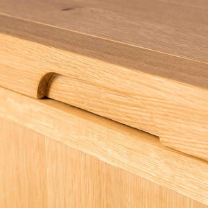 Abbey Light Oak Blanket Box