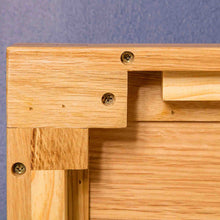 Load image into Gallery viewer, Abbey Light Oak Blanket Box
