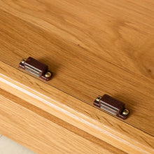 Load image into Gallery viewer, Hampshire Oak Open Display Cabinet
