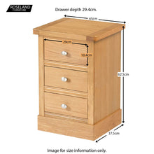 Load image into Gallery viewer, Hampshire Oak Bedside
