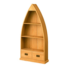 Load image into Gallery viewer, Surrey Oak Boat Bookcase
