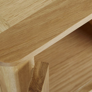 Alba Oak 90cm TV Unit