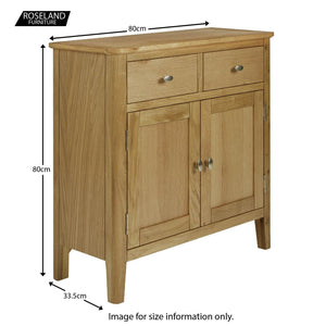 Alba Oak Mini Sideboard