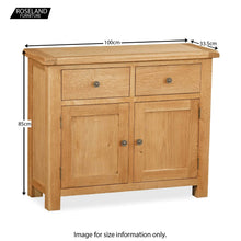 Load image into Gallery viewer, Sidmouth Oak Small Sideboard
