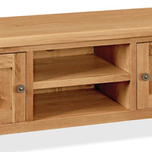 Load image into Gallery viewer, Sidmouth Oak 120cm TV Stand
