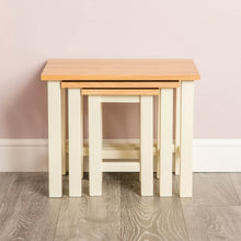 Load image into Gallery viewer, Farrow Cream Nest of Tables
