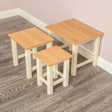Load image into Gallery viewer, Farrow Cream Nest of Tables
