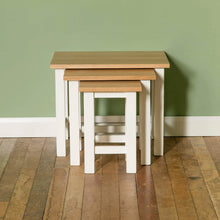 Load image into Gallery viewer, Farrow White Nest of Tables
