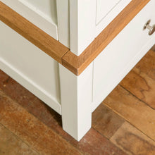 Load image into Gallery viewer, Farrow White Double Wardrobe
