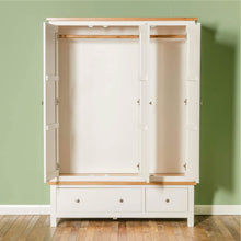 Load image into Gallery viewer, Farrow White Triple Wardrobe
