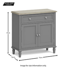 Load image into Gallery viewer, Mulsanne Grey Mini Sideboard Unit
