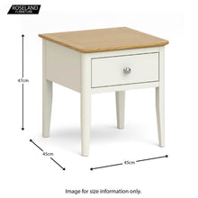Load image into Gallery viewer, Windsor Cream Lamp Table
