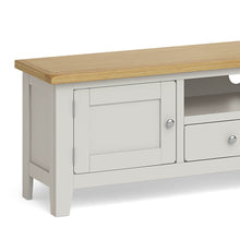Load image into Gallery viewer, Lundy Grey 180cm Extra Large TV Stand
