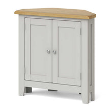 Load image into Gallery viewer, Lundy Grey Small Corner Cabinet

