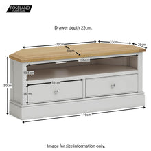 Load image into Gallery viewer, Chichester Corner TV Stand - 5 Colours
