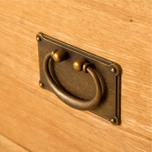 Load image into Gallery viewer, Lanner Oak Triple Wardrobe &amp; Drawers
