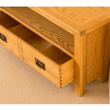 Load image into Gallery viewer, Lanner Oak Corner TV Stand
