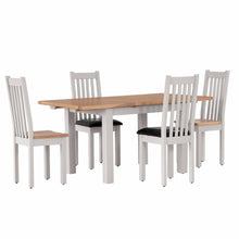 Load image into Gallery viewer, Charlestown Grey Dining Chair with Timber Seat
