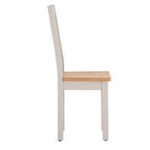 Load image into Gallery viewer, Charlestown Grey Dining Chair with Timber Seat
