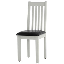Load image into Gallery viewer, Charlestown Grey Dining Chair with Faux Leather Seat
