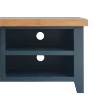 Load image into Gallery viewer, Chatsworth Blue 90cm Small TV Stand
