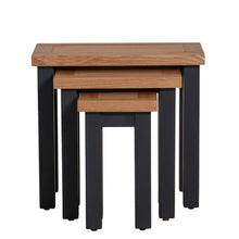 Load image into Gallery viewer, Charlestown Black Nest of 3 Tables
